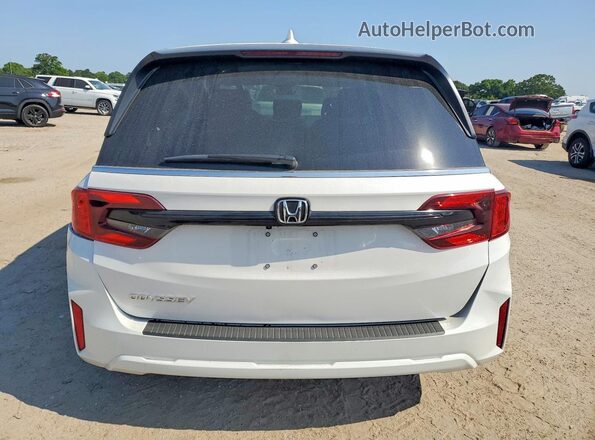 5FNRL6H61SB073358 2025 HONDA ODYSSEY White უკანა ხედი