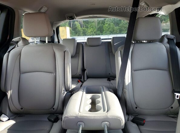 5FNRL6H62RB002809 2024 HONDA ODYSSEY Gray Rear seats view