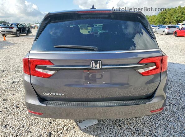 5FNRL6H62RB002809 2024 HONDA ODYSSEY Gray Rear view