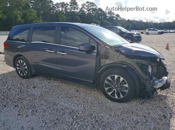 5FNRL6H62RB002809 2024 HONDA ODYSSEY Gray Front right