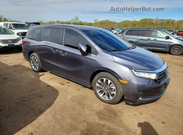5FNRL6H62RB055042 2024 HONDA ODYSSEY Charcoal Przód prawy