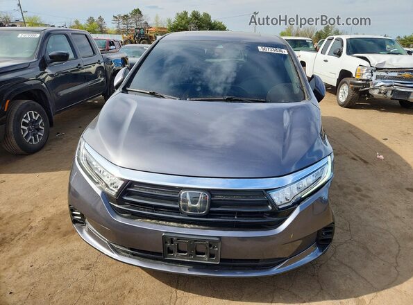 5FNRL6H62RB055042 2024 HONDA ODYSSEY Charcoal Widok z przodu