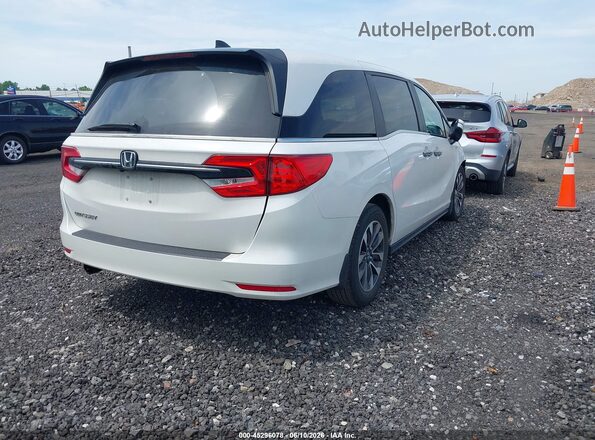 5FNRL6H63RB014581 2024 HONDA ODYSSEY White Trasero derecho