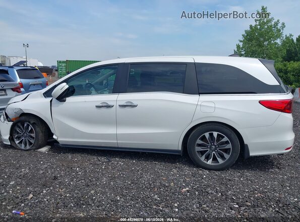 5FNRL6H63RB014581 2024 HONDA ODYSSEY White Vista interior de 360 grados