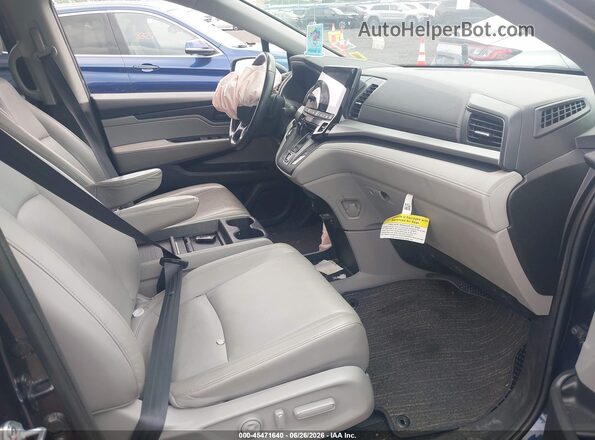 5FNRL6H64RB038582 2024 HONDA ODYSSEY Blue Vista interior delantera