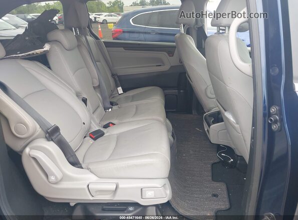 5FNRL6H64RB038582 2024 HONDA ODYSSEY Blue Vista de la etiqueta del VIN