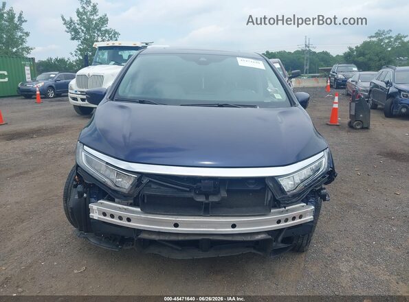 5FNRL6H64RB038582 2024 HONDA ODYSSEY Blue Vista del cuadro de instrumentos