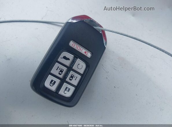 5FNRL6H64RB038582 2024 HONDA ODYSSEY Blue Vista del salpicadero