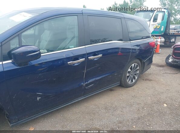 5FNRL6H64RB038582 2024 HONDA ODYSSEY Blue 