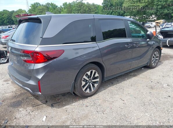 5FNRL6H64SB052441 2025 HONDA ODYSSEY Gray Հետևի աջ