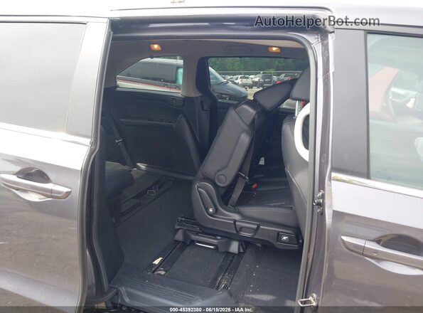 5FNRL6H64SB052441 2025 HONDA ODYSSEY Gray VIN կոդի պիտակի տեսք
