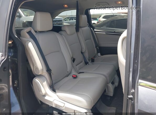 5FNRL6H64SB077694 2025 HONDA ODYSSEY Gray VIN კოდის სტიკერის ხედი