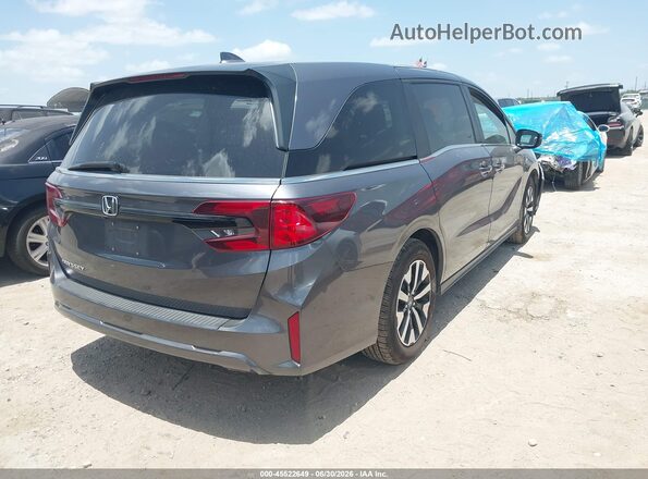 5FNRL6H64SB077694 2025 HONDA ODYSSEY Gray უკანა მარჯვენა