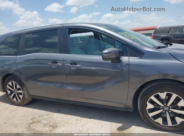 5FNRL6H64SB077694 2025 HONDA ODYSSEY Gray უკანა სალონის ხედი