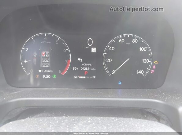 5FNRL6H64SB077694 2025 HONDA ODYSSEY Gray უკანა სავარძლების ხედი