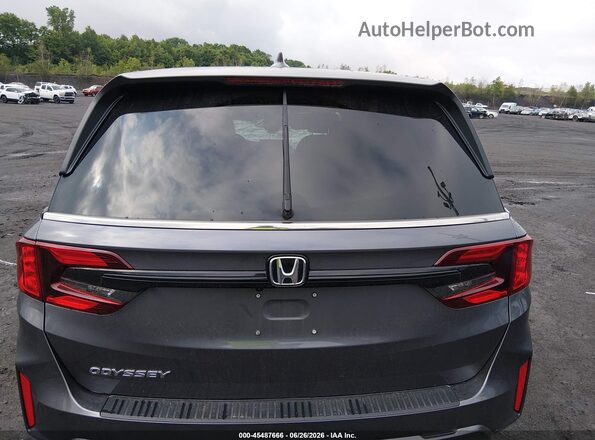 5FNRL6H65SB031274 2025 HONDA ODYSSEY Gray 