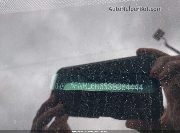5FNRL6H65SB084444 2025 HONDA ODYSSEY Серебряный 