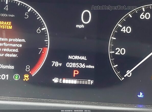 5FNRL6H65SB084444 2025 HONDA ODYSSEY Серебряный 