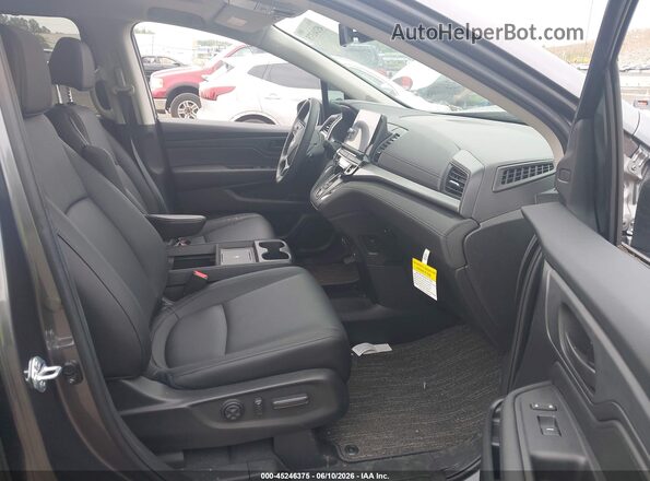 5FNRL6H65TB025508 2026 HONDA ODYSSEY Gray Front interior view