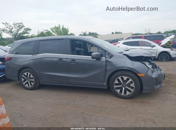5FNRL6H65TB025508 2026 HONDA ODYSSEY Gray Rear interior view