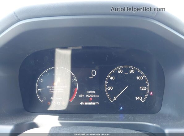 5FNRL6H65TB053941 2026 HONDA ODYSSEY Silver უკანა სავარძლების ხედი