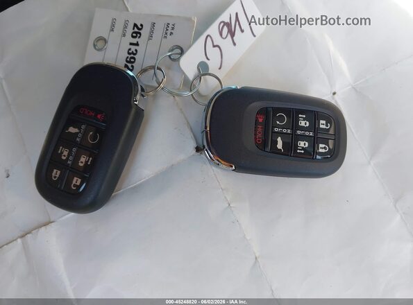 5FNRL6H65TB053941 2026 HONDA ODYSSEY Silver წინა პანელის ხედი