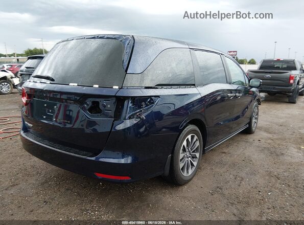 5FNRL6H66RB066691 2024 HONDA ODYSSEY Black Rear right