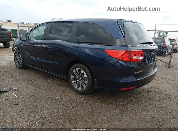 5FNRL6H66RB066691 2024 HONDA ODYSSEY Black Rear left