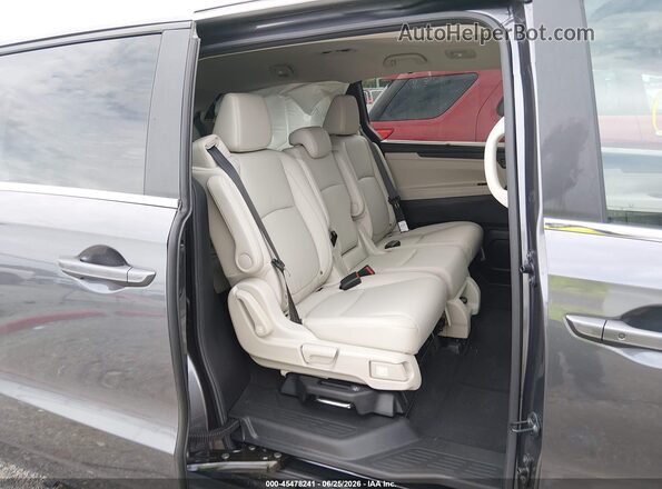 5FNRL6H66SB047600 2025 HONDA ODYSSEY Gray Вид наклейки з VIN-кодом