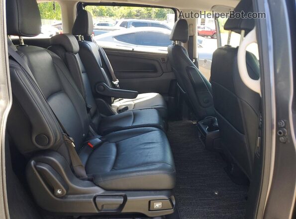 5FNRL6H66SB074067 2025 HONDA ODYSSEY Gray Widok wnętrza z tyłu