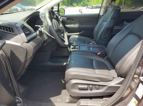 5FNRL6H66SB074067 2025 HONDA ODYSSEY Gray Widok wnętrza z przodu