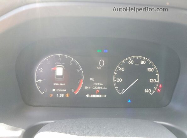 5FNRL6H66SB074067 2025 HONDA ODYSSEY Gray Widok zestawu wskaźników