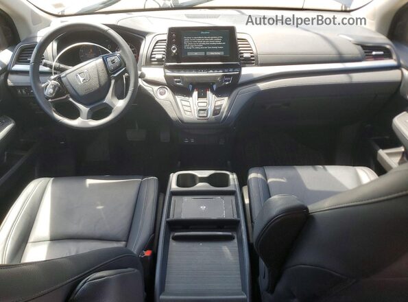 5FNRL6H66SB074067 2025 HONDA ODYSSEY Gray Widok deski rozdzielczej