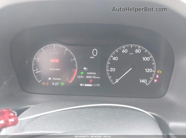 5FNRL6H66SB074439 2025 HONDA ODYSSEY White Հետևի նստատեղերի տեսք