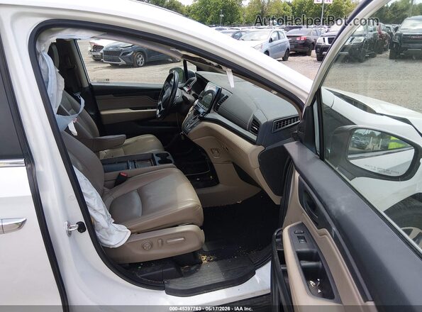 5FNRL6H67PB020140 2023 HONDA ODYSSEY White Vista interior delantera