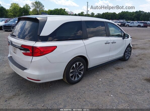 5FNRL6H67PB020140 2023 HONDA ODYSSEY White Trasero derecho