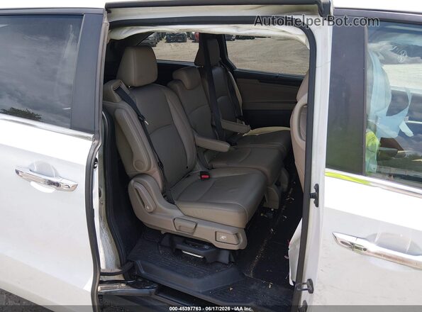 5FNRL6H67PB020140 2023 HONDA ODYSSEY White Vista de la etiqueta del VIN