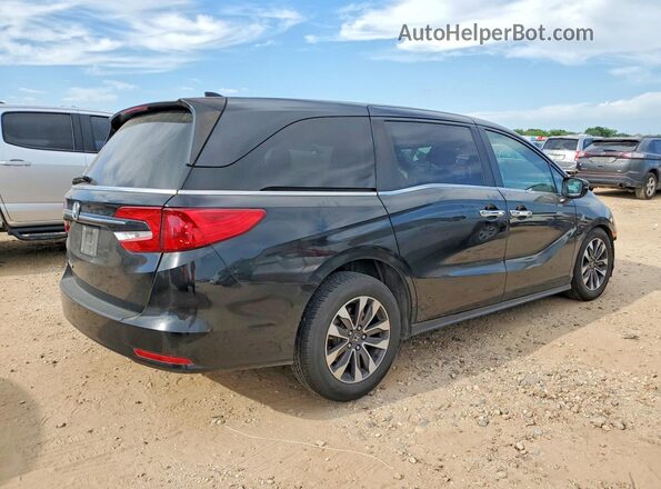 5FNRL6H67PB042736 2023 HONDA ODYSSEY Black Tył prawy