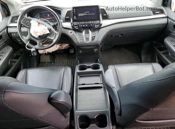 5FNRL6H67PB042736 2023 HONDA ODYSSEY Black Widok deski rozdzielczej