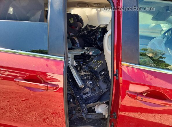 5FNRL6H67SB007963 2025 HONDA ODYSSEY Red Vista interior trasera