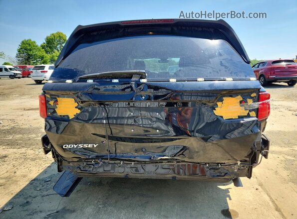 5FNRL6H67SB065524 2025 HONDA ODYSSEY Black უკანა ხედი
