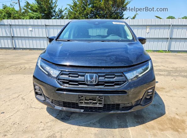5FNRL6H67SB065524 2025 HONDA ODYSSEY Black წინა ხედი