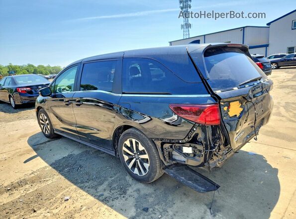 5FNRL6H67SB065524 2025 HONDA ODYSSEY Black უკანა მარცხენა