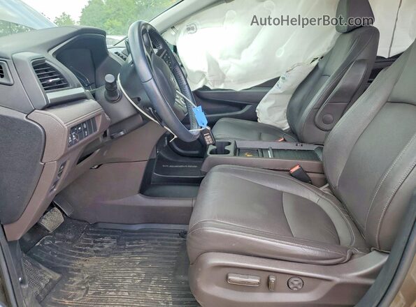 5FNRL6H68PB017084 2023 HONDA ODYSSEY Gray წინა სალონის ხედი