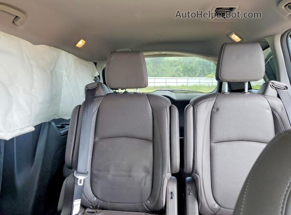 5FNRL6H68PB017084 2023 HONDA ODYSSEY Gray უკანა სავარძლების ხედი