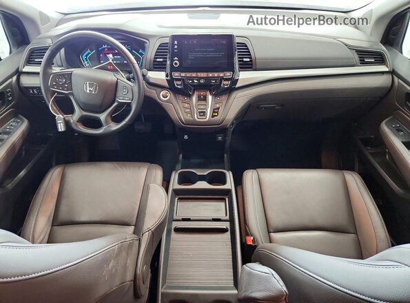 5FNRL6H68PB050537 2023 HONDA ODYSSEY Silver Vista del salpicadero