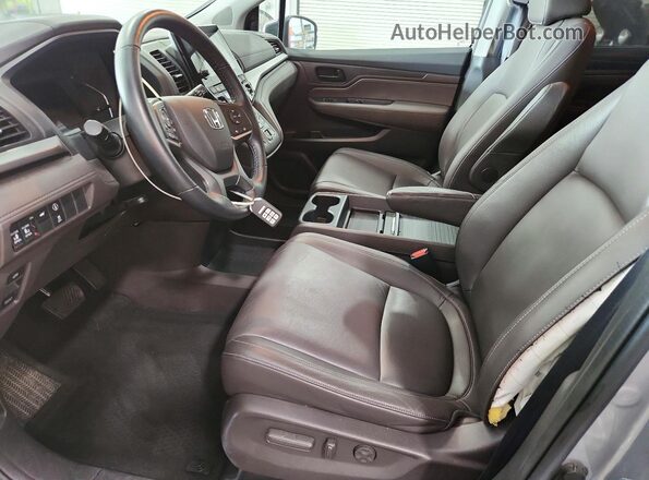 5FNRL6H68PB050537 2023 HONDA ODYSSEY Silver Vista interior delantera