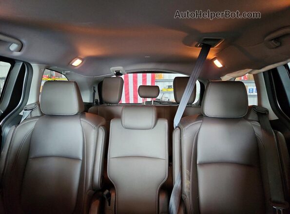 5FNRL6H68PB050537 2023 HONDA ODYSSEY Silver Vista de los asientos traseros