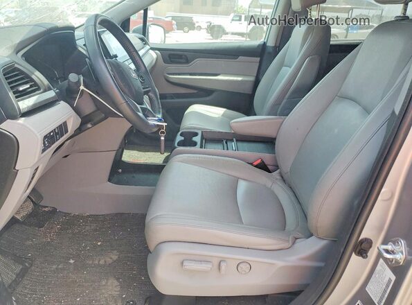 5FNRL6H68RB005195 2024 HONDA ODYSSEY Синий Вид салона спереди