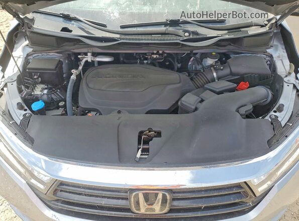 5FNRL6H68RB005195 2024 HONDA ODYSSEY Синий Вид подкапотного пространства